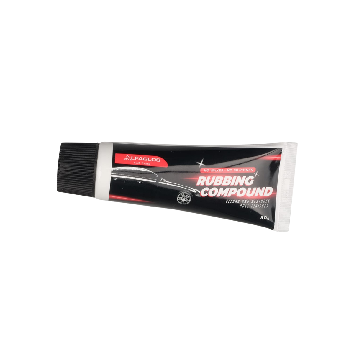 Alfaglos rubbing compound 50 gr untuk poles kendaraan