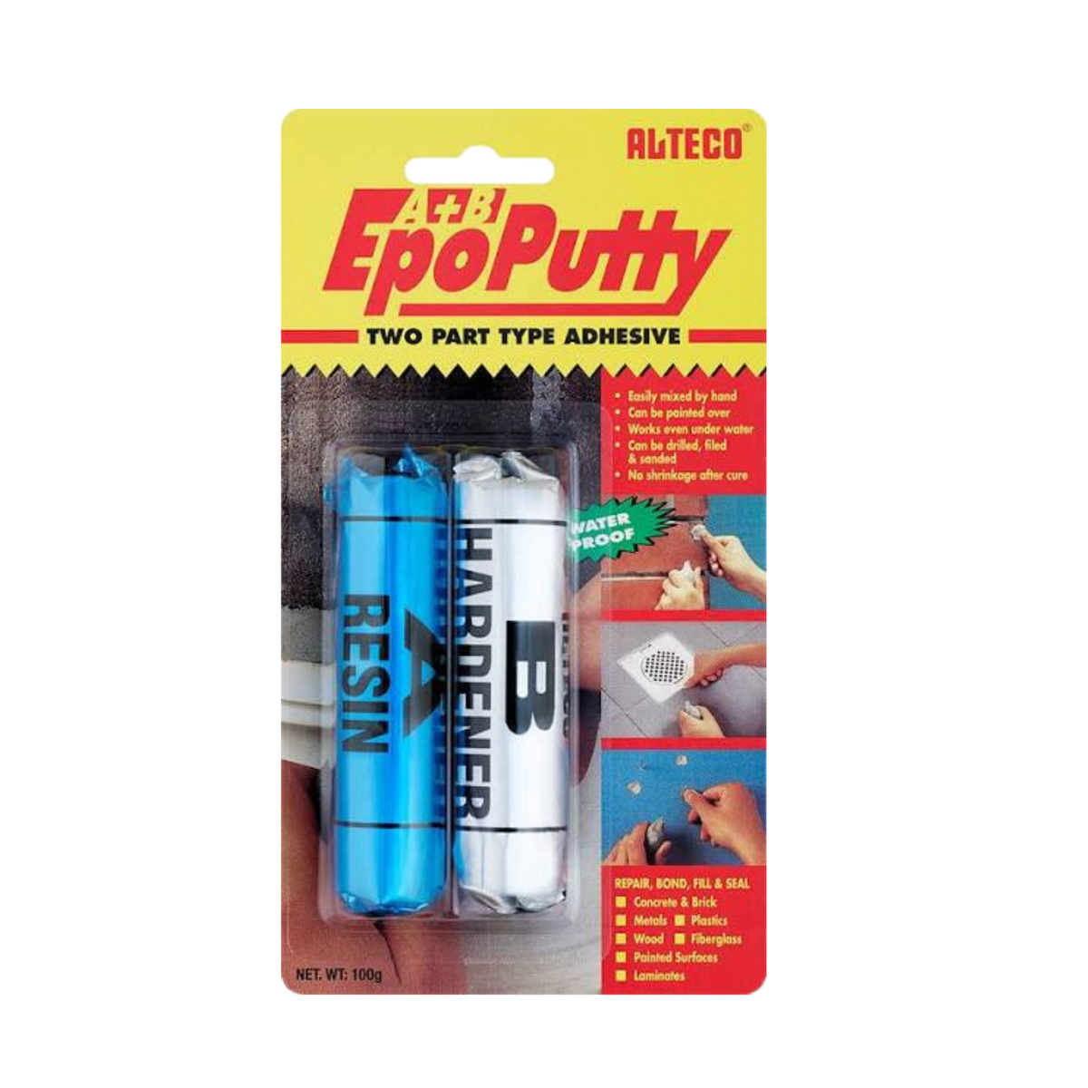 ALTECO Epo Putty 100 gr epoxy putty lem porting