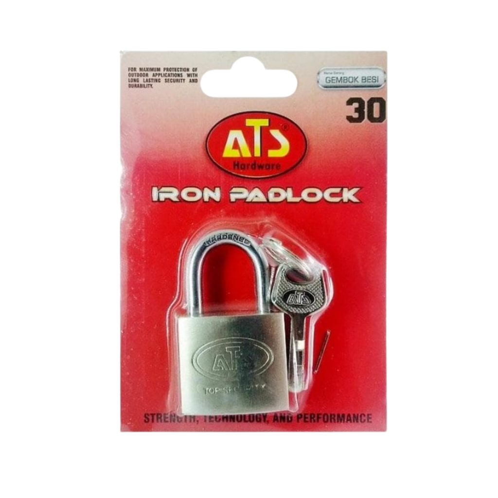 ATS Padlock Kunci Gembok 30–70 mm – Leher Pendek / Panjang