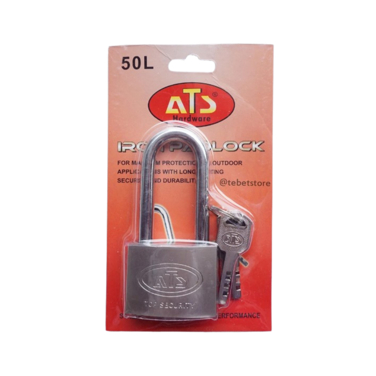 ATS Padlock Kunci Gembok 30–70 mm – Leher Pendek / Panjang