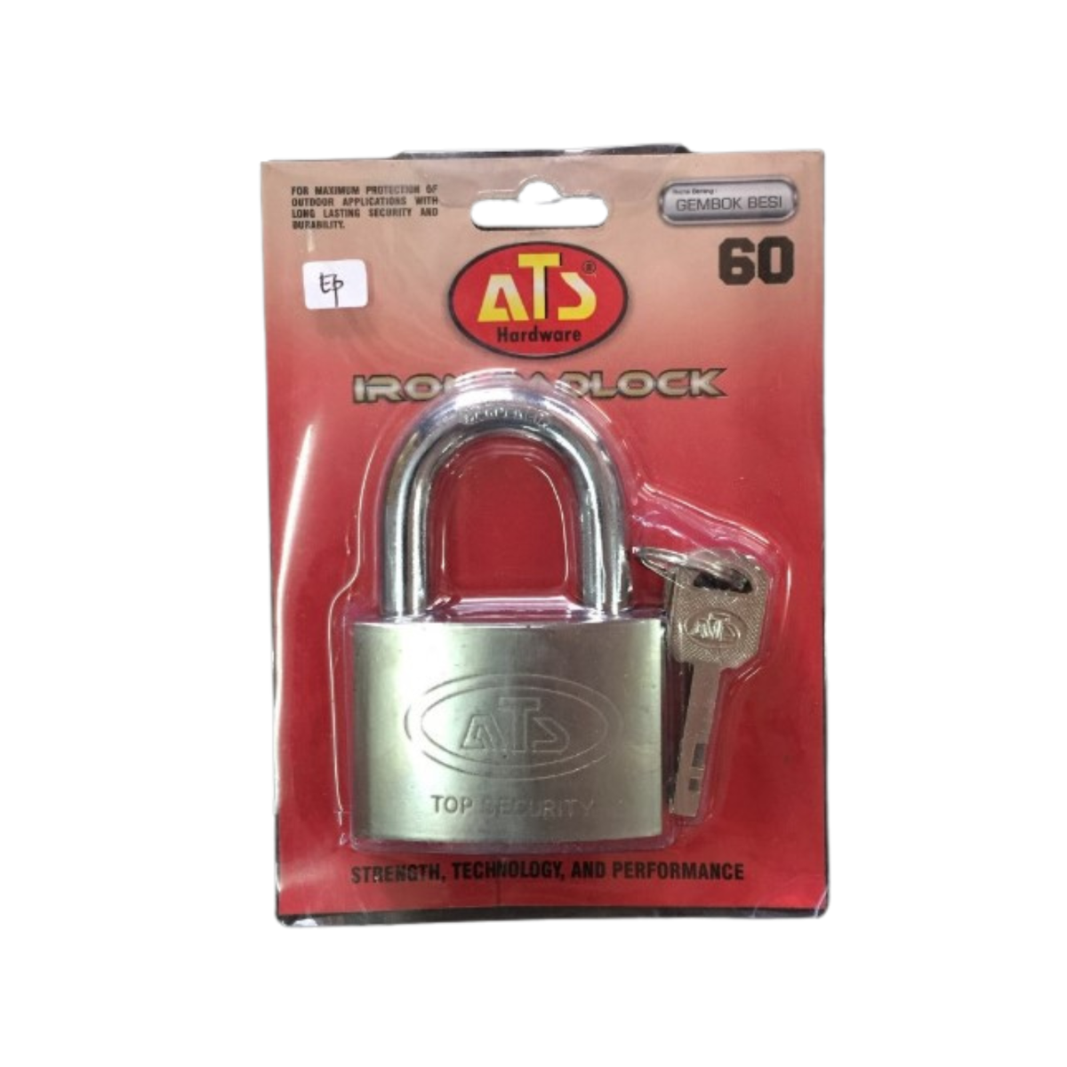 ATS Padlock Kunci Gembok 30–70 mm – Leher Pendek / Panjang