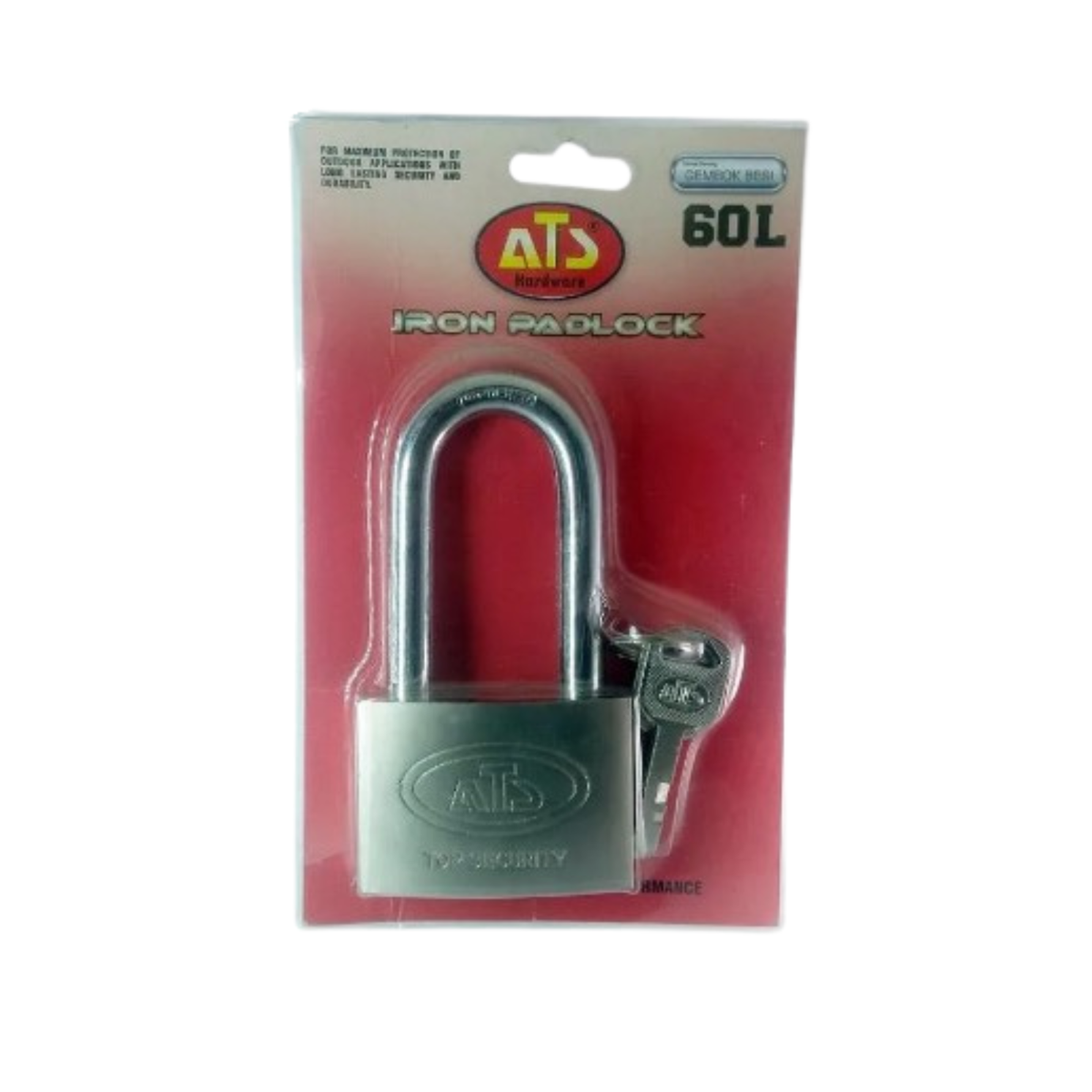 ATS Padlock Kunci Gembok 30–70 mm – Leher Pendek / Panjang