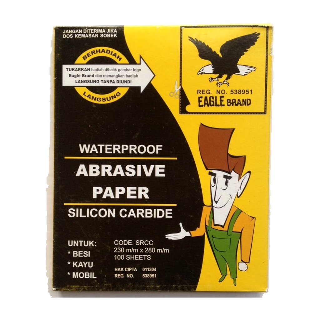 Eagle Brand amplas waterproof duco lembaran 230 x 280 mm box