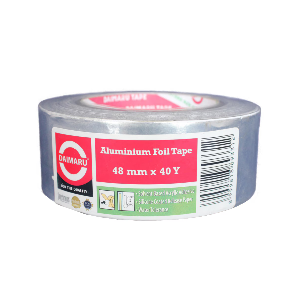 Daimaru Aluminium Foil Tape 48 mm x 40 yard lakban aluminium 2 inch
