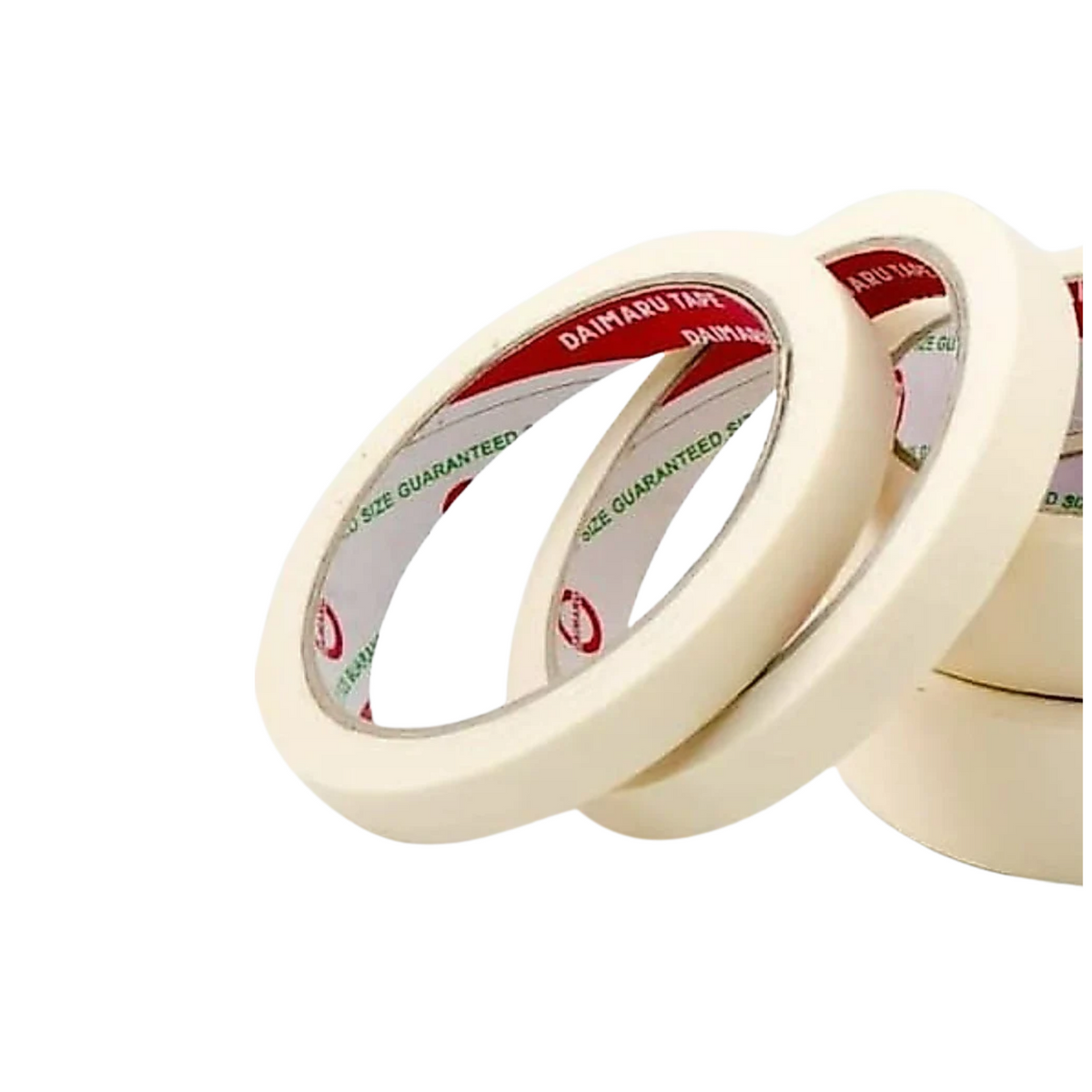 Daimaru Masking Tape 12 mm x 21 meter lakban kertas krem