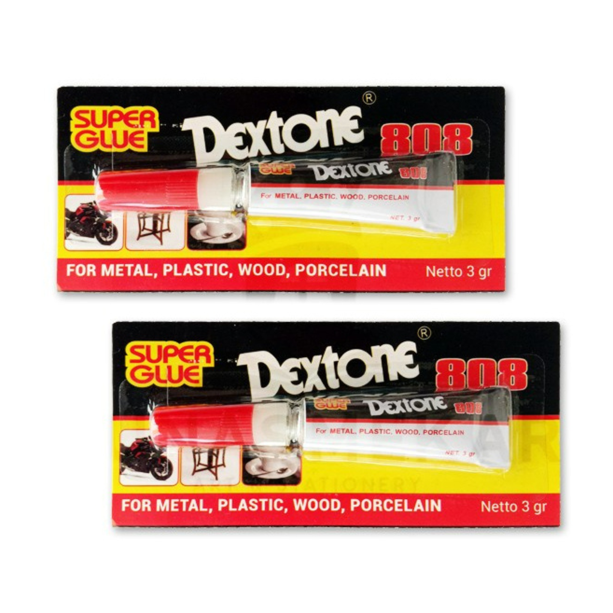 Dextone Super Glue 808 3 gr lem instan serbaguna
