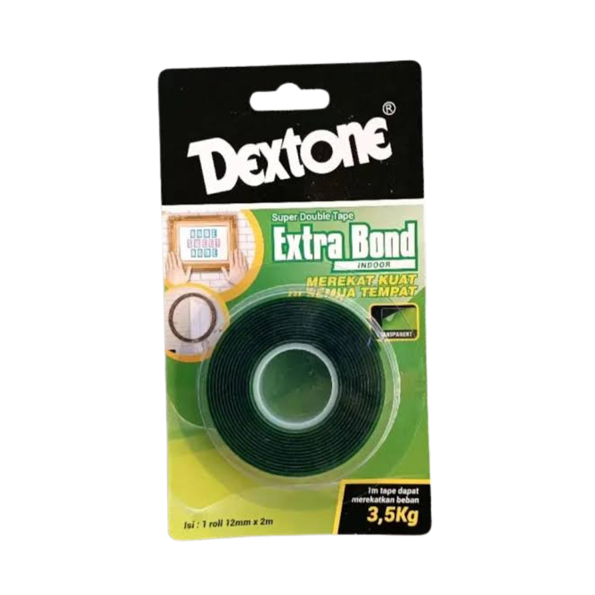 Dextone Extra Bond Indoor – Double Tape Kuat untuk Interior