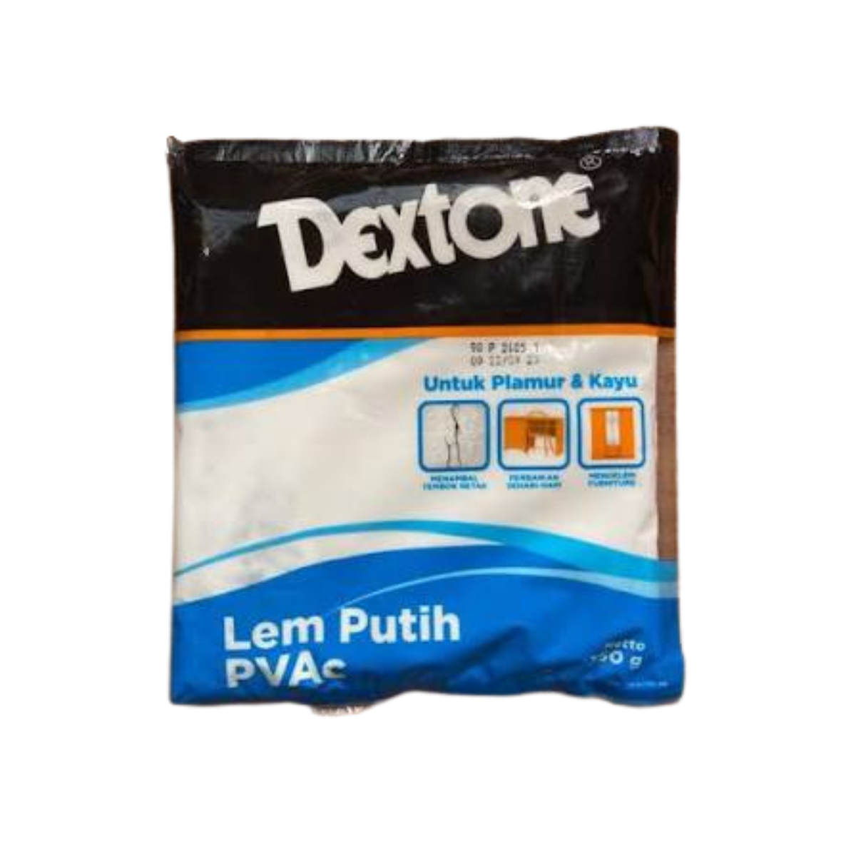 Dextone Lem Putih PVAc 350 gr – Lem Kayu & Kertas Serbaguna