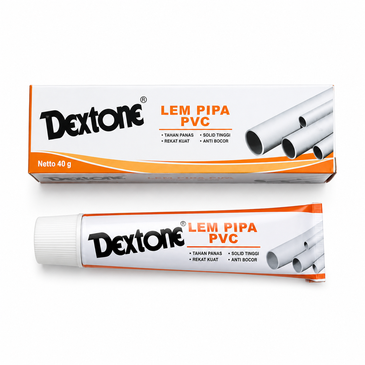 Dextone lem pipa PVC 40 gr