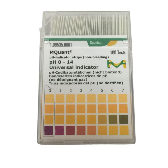 Merck Universal pH Paper 0-14 109535 isi 100 strips