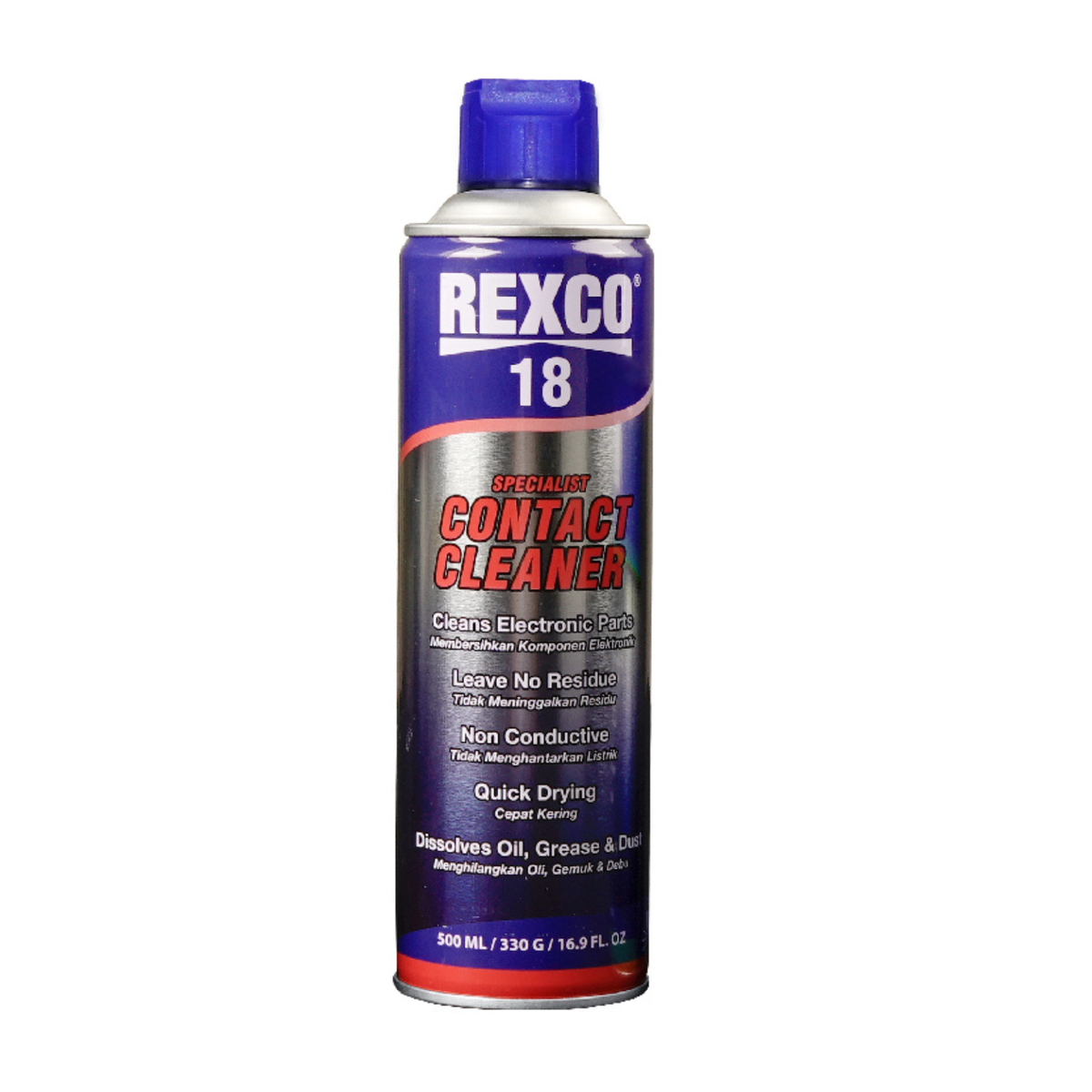 REXCO 18 Contact Cleaner pembersih komponen elektronik