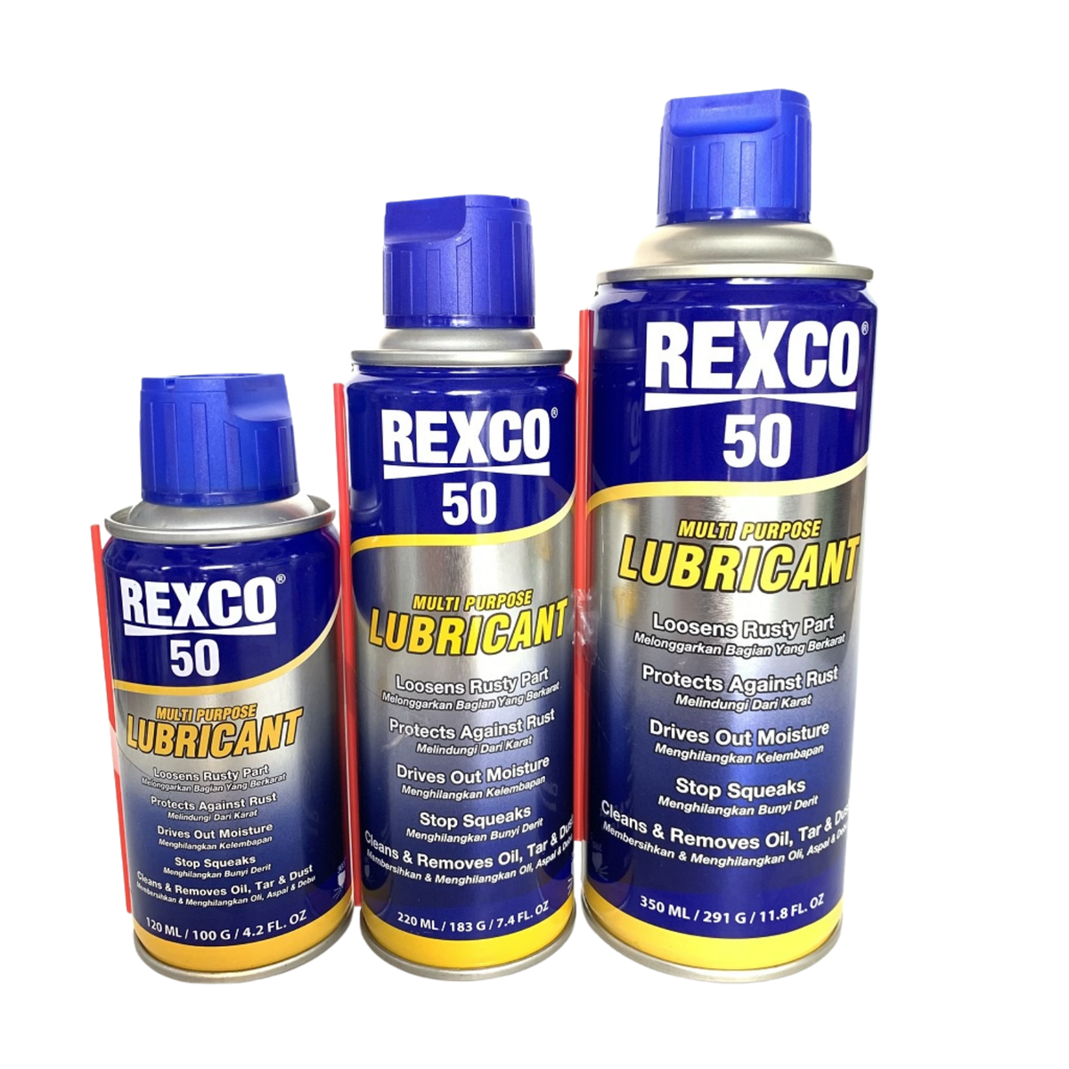 REXCO 50 Multi Purpose Lubricant – Pelumas Serbaguna Anti Karat